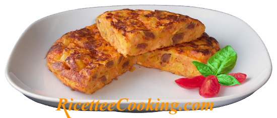 Frittata di tortellini